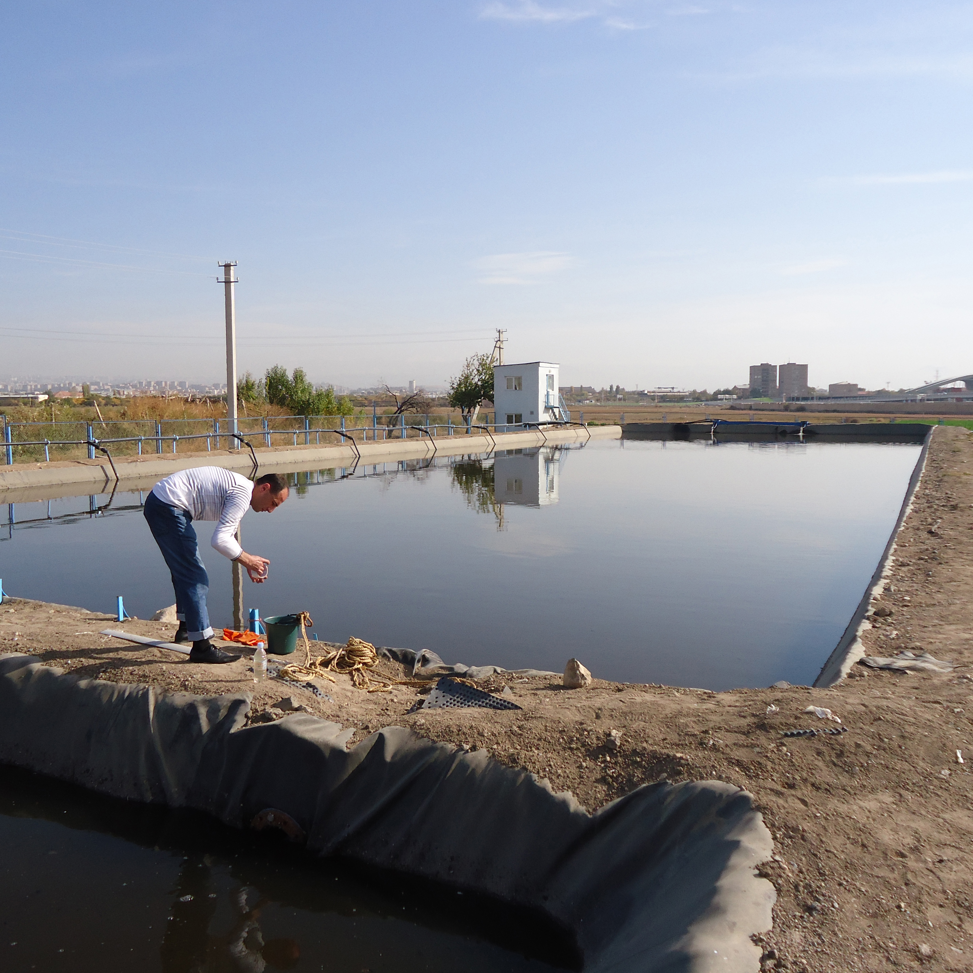 Rehabilitation of agricultural lands though application of biological ponds for domestic wastewater treatment in Parakar community of Armavir region